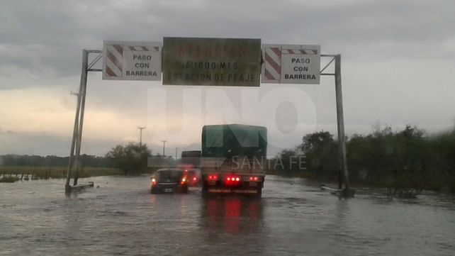 El temporal trajo graves problemas en algunas rutas provinciales