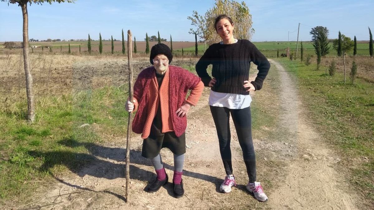 Abuela centenaria de Aldea Salto cumplió con su deber cívico