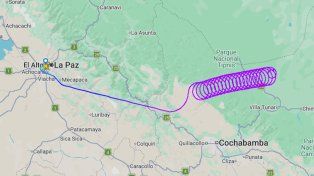 Una avioneta giró en círculos durante dos horas y se estrelló en la selva boliviana
