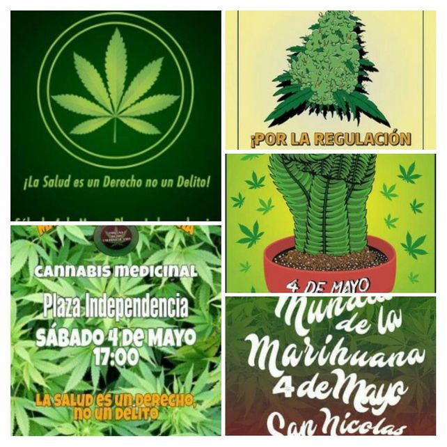 Mirá el mapa de las marchas por la legalización de la marihuana en Argentina