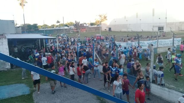 La Floresta repleta festejando una consagración histórica