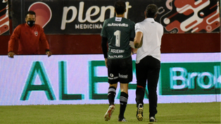 Alan Aguerre dejó la cancha con una luxación de codo y no volverá a jugar en el torneo.&nbsp;