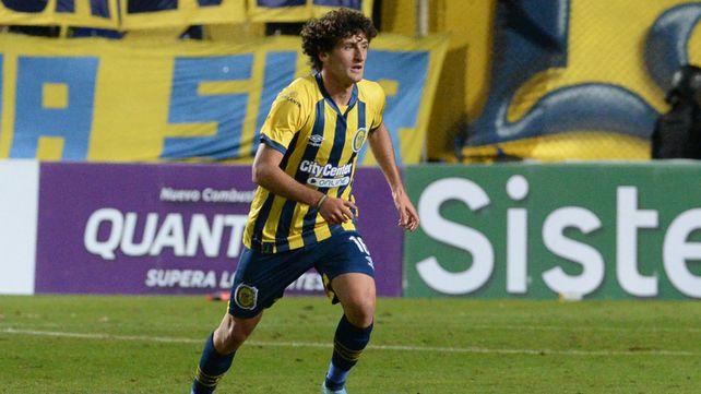 Mateo Tanlongo comenzó su carrera profesional en la primera de Rosario Central