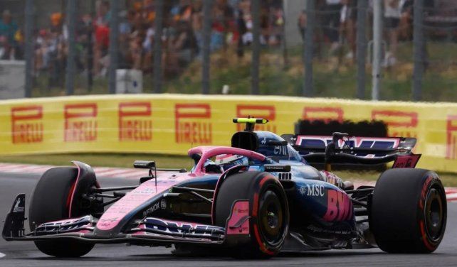 Colapinto, en el último lugar de la P2 del GP de Hungría