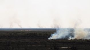 Rosario volvió a pedir ayuda por las quemas en las islas