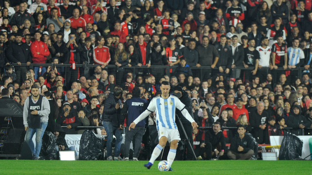 Lionel Scaloni estuvo el año pasado en el Coloso