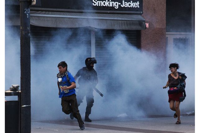 La historia detrás de la foto que la policía no quería que se sacara