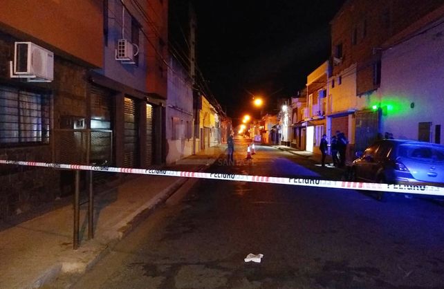 Imágenes del lugar del homicidio.