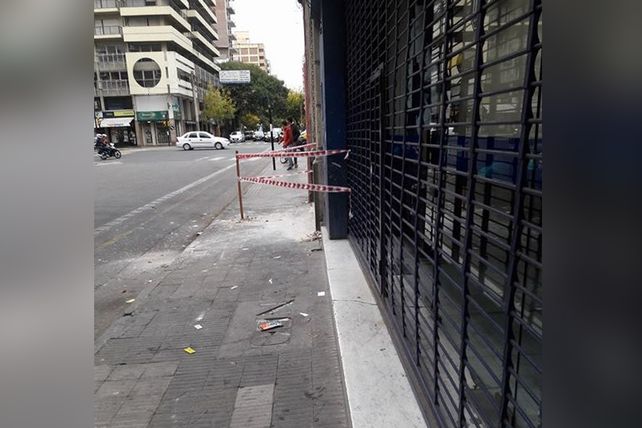 Personal de Guardia Civil cercó el lugar luego del incidente esta mañana.&nbsp;