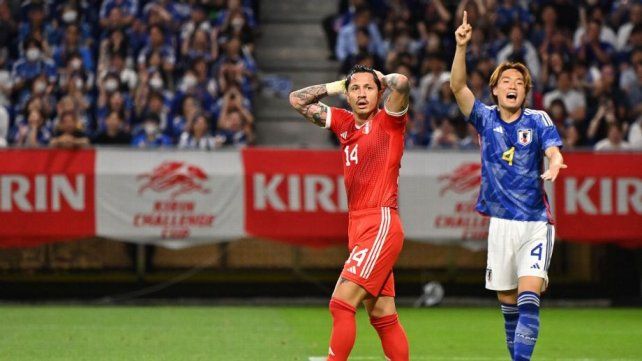 Durísima derrota de Perú ante Japón en un amistoso en Osaka