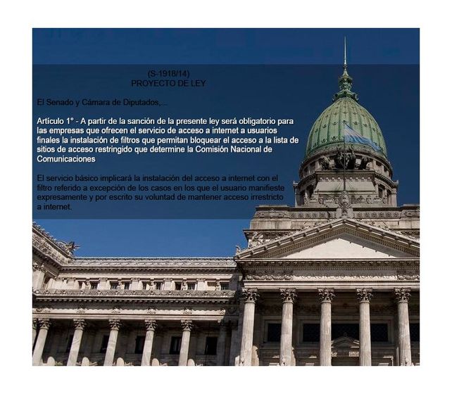 Polémica por un proyecto de una senadora para regular contenidos en la web