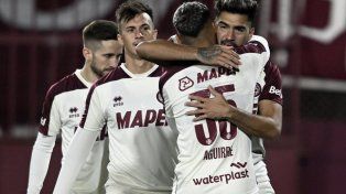 Lanús ganó bien ante Estudiantes.