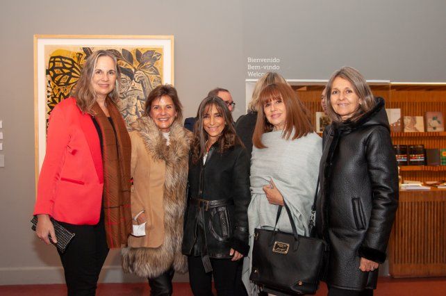 Andrea Alberá, Silvina Valentini, Andrea Angeli, Andrea Guajardo y Andrea Schapira.   