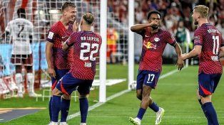 Leipzig goleó a Bayern Munich y se quedó con la Supercopa de Alemania.
