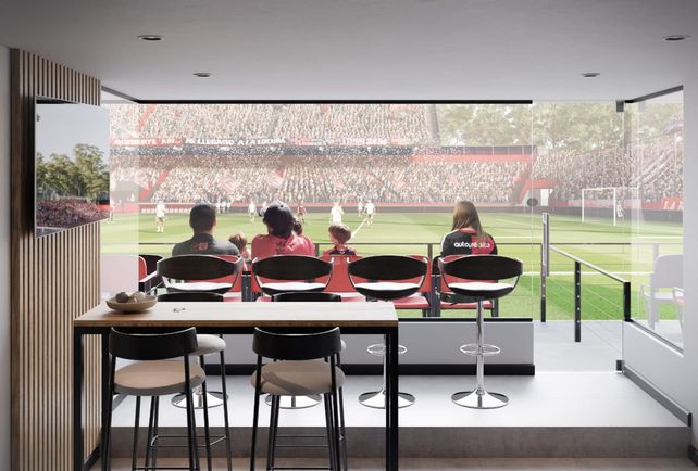 Las obras se enmarcan en el plan de modernización del estadio Marcelo Bielsa.