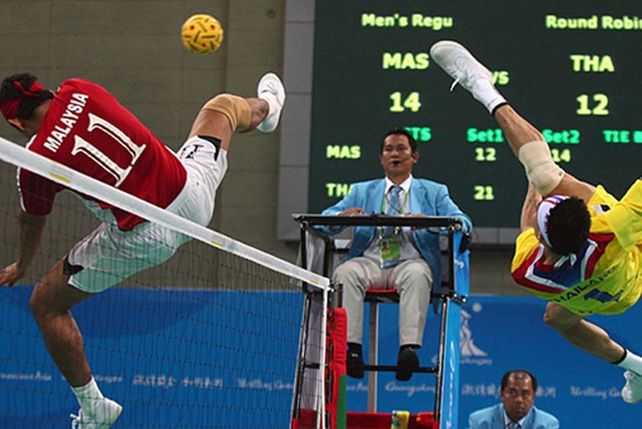 Sorprendente: el deporte que fusiona el fútbol y vóleibol