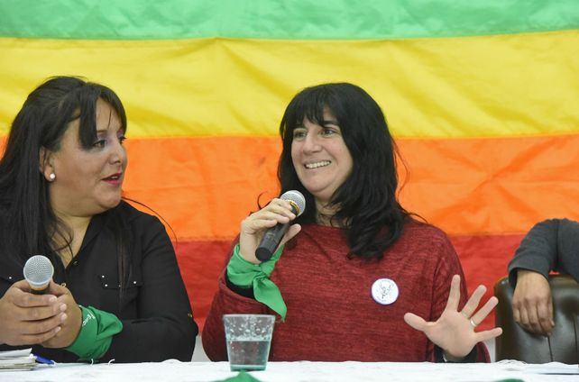 Mansilla estuvo en Rosario para participar de una charla en la Facultad de Humanidades de la UNR.