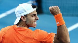 Triunfazo de Cerúndolo para meterse en los octavos de final del Abierto de Australia