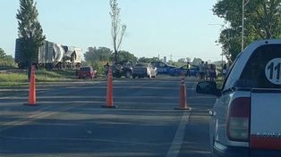 El siniestro se registró sobre la ruta provincial 21, entre Empalme y Villa Constitución.&nbsp;