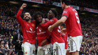 Manchester United sorprendió y se quedó con el triunfo en el clásico ante el City