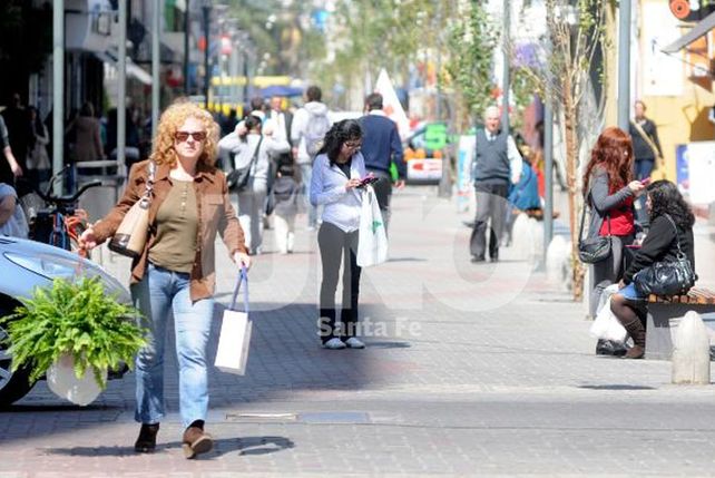 Aseguran que la actividad comercial de Santa Fe cayó en agosto