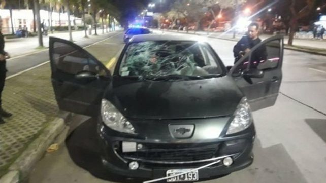 Peugeot 307. El auto que conducía Matías E. el sábado pasado durante la madrugada.