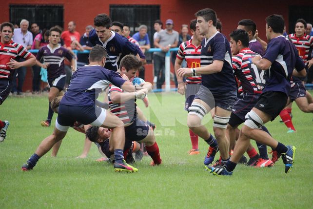 En Cabaña Leiva. Santa Fe Rc prevaleció en tres de las cuatro categorías ante el Jobson.