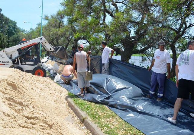 Los trabajos realizados durante el fin de semana. Gentileza Prensa Municipalidad de Santo Tomé
