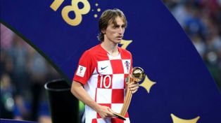 El croata Luka Modric el mejor jugador del Mundial