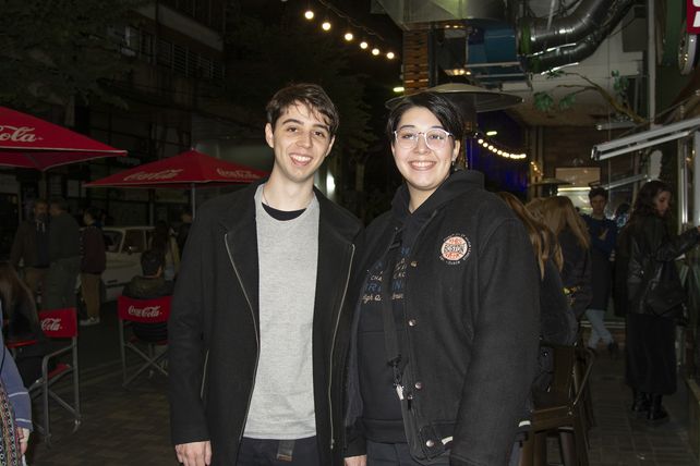 Gabriel Boris y Melisa Benítez.