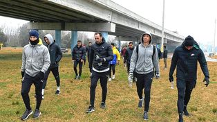 Los jugadores de la Selección de Uruguay cumplieron con su promesa.