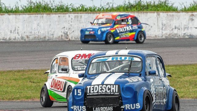 Pablo Tedeschi de Las Rosas logró su primer triunfo en los Fiat 600 TZ en Rafaela.