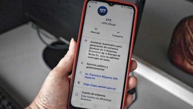 Por WhatsApp de la EPE: cómo conocer el tiempo estimado de los cortes de luz, paso a paso