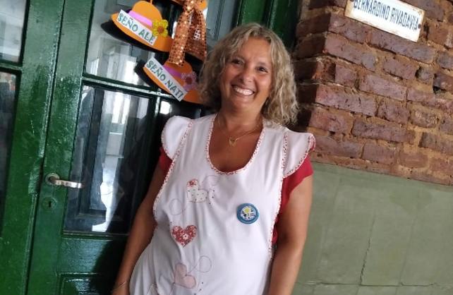 Natalia Infante, la docente santafesina que habló con la primera dama