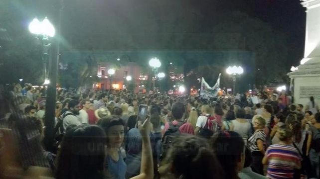 En Concepción una multitud pidió por la aparición con vida de Micaela