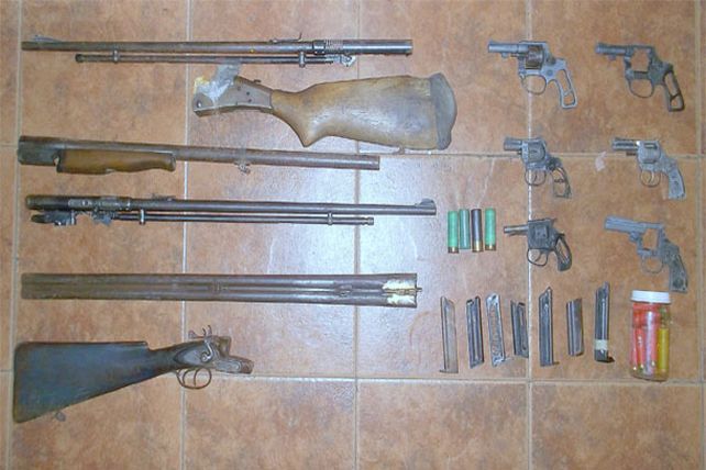 Ya se incautaron más armas de fuego que durante todo el 2012