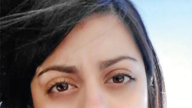 El rostro de Belén tras la última golpiza de Julián.&nbsp;
