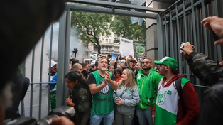 El secretario general de ATE, Rodolfo Aguiar, adelantó que se van a “multiplicar las protestas”.