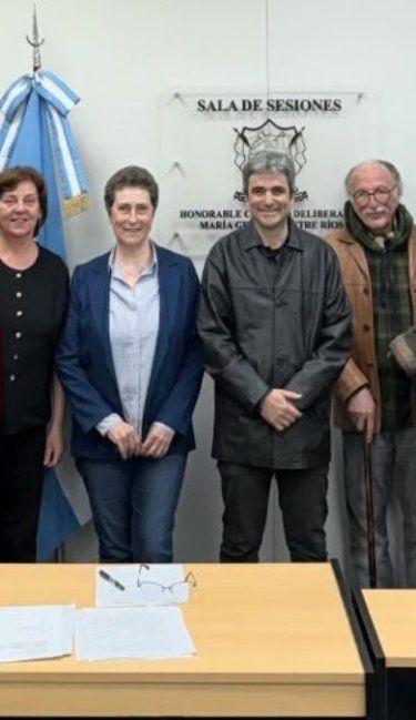 Diego Mait fue declarado Persona Destacada de la Cultura de María Grande