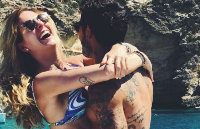 El Pocho Lavezzi y Yanina Screpante dieron que hablar con una foto sugerente e íntima
