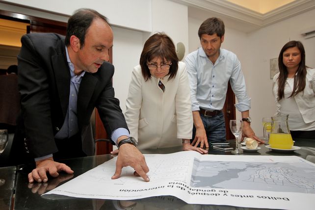 Patricia Bullrich: Junto a la Ciudad y la Provincia trabajamos para que la gente viva tranquila