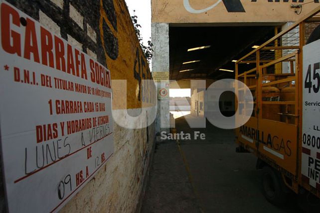 Por las bajas temperaturas, aumentó un 50% la venta de la garrafa social