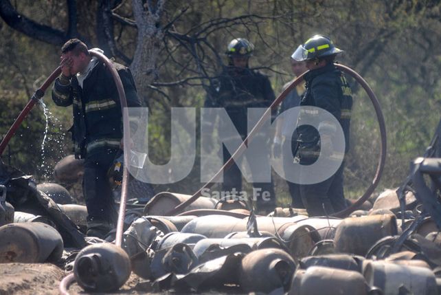 La explosión del depósito de garrafas que sacudió a la ciudad de Rincón