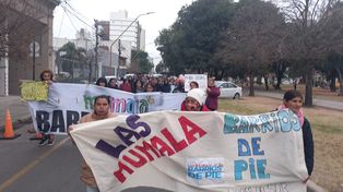 Organizaciones feministas se movilizaron este martes frente al Ministerio de Seguridad de Santa Fe