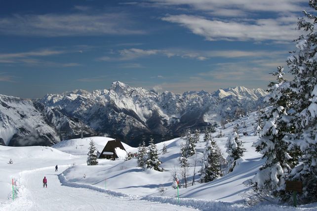 Vacaciones en la nieve italiana