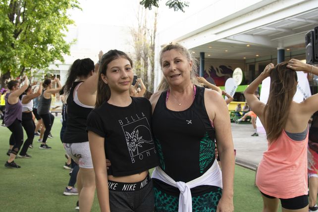 Giuliana Campagnaro y María Alejandra Cosentino.  