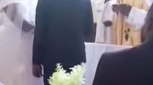 Escándalo en una iglesia cuando una mujer descubrió que su marido se estaba casando con otra