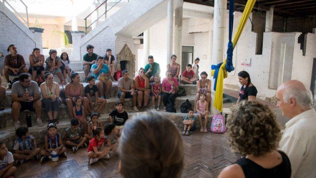 Cupos completos en la Escuela de Circo