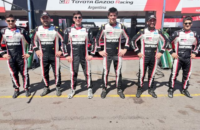 Manuel Luque probó el Corolla en Córdoba