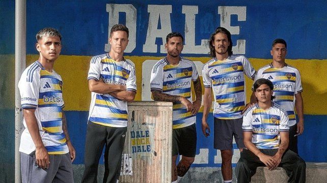Boca presentó su nueva camiseta alternativa